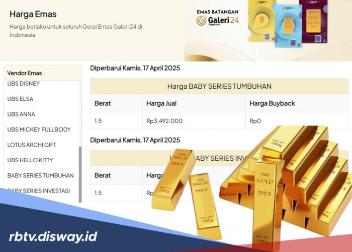 Harga Emas Hari Ini, Ragam Pilihan Logam Mulia dari Berbagai Produsen