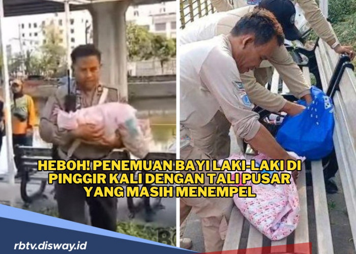 Personel Ditlantas Gerak Cepat Evakuasi Bayi ke RSUD,  Kondisi Tali Pusar Masih Menempel