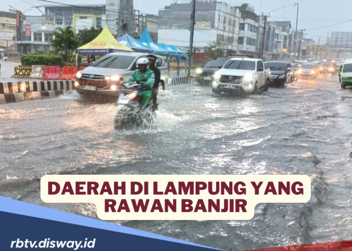 Titik dan Wilayah Langgan Banjir di Lampung saat Musim Hujan
