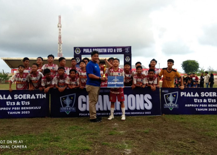 Juara Piala Soeratin Asprov Bengkulu Akan Ikuti Pertandingan di Jawa Timur