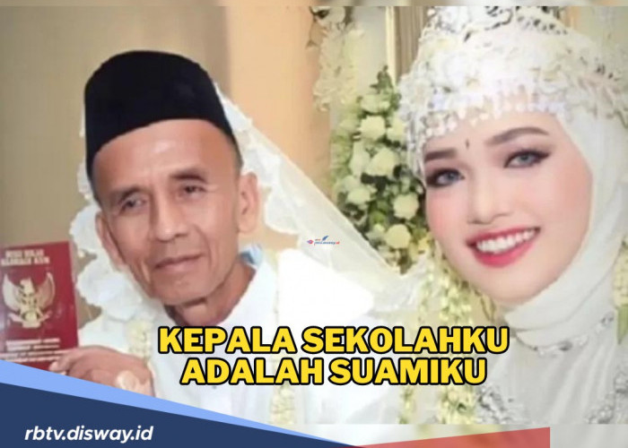 Kepala Sekolahku Ternyata Jadi Suamiku, Begini Awal Mula Kisah Cinta Beda Usia 21 Tahun