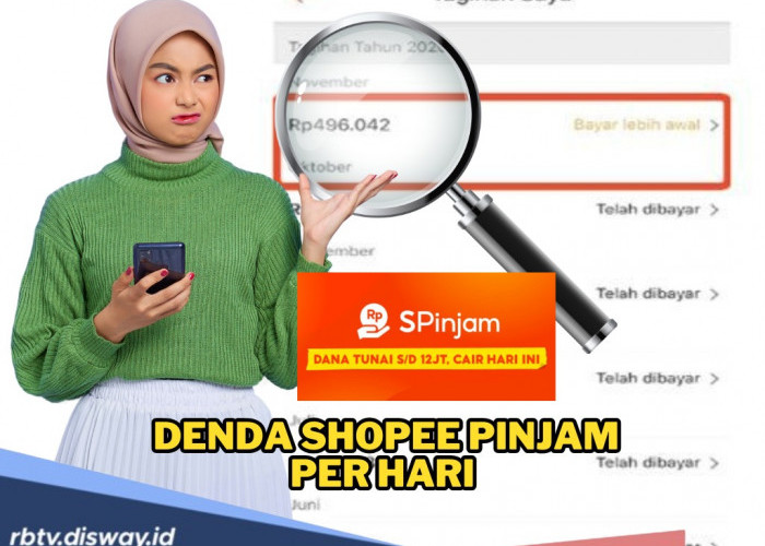 Berapa Denda Shopee Pinjam per Hari dan Cara Menghitung Dendanya Biar Tidak Didatangi DC Lapangan