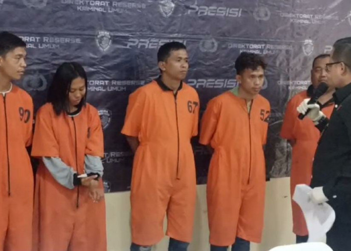 Komplotan Spesialis Rampok Nasabah Bank Asal Rejang Lebong Berjumlah 7 Orang  Ditangkap