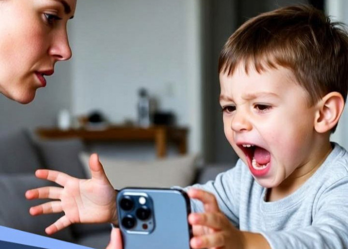 Cara Membatasi Waktu Bermain HP Anak Tanpa Memicu Tantrum atau Kemarahan Anak