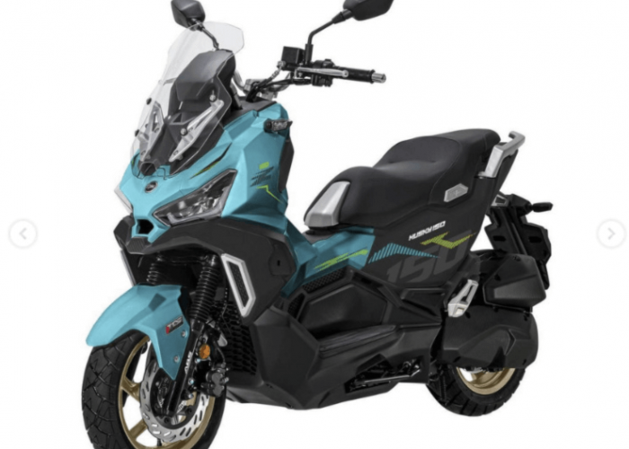 SYM Hadirkan Skutik Adventure 150cc dengan Teknologi Canggih, Packaging Warna Baru Super Ganteng