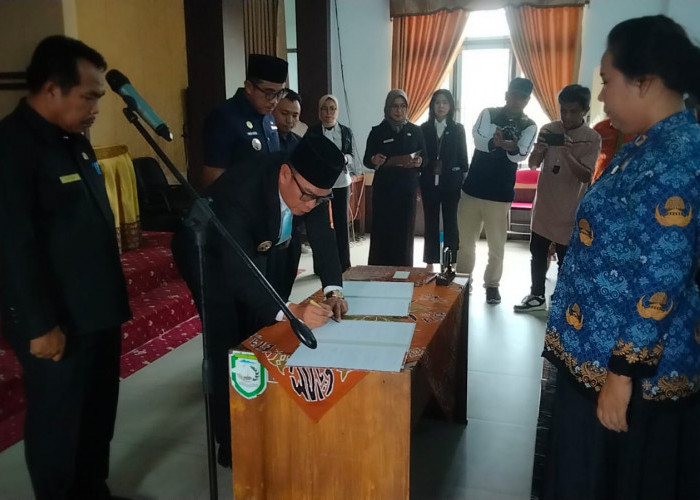Giliran 98 Pejabat Eselon III dan IV Pemkab Kepahiang Dimutasi, Ini Daftar Nama yang Dilantik