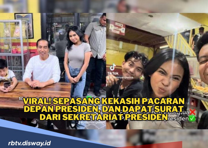 Kisah Sejoli Pacaran di Depan Presiden, Berujung Dapat Surat dari Sekretariat Presiden, Ini Isinya