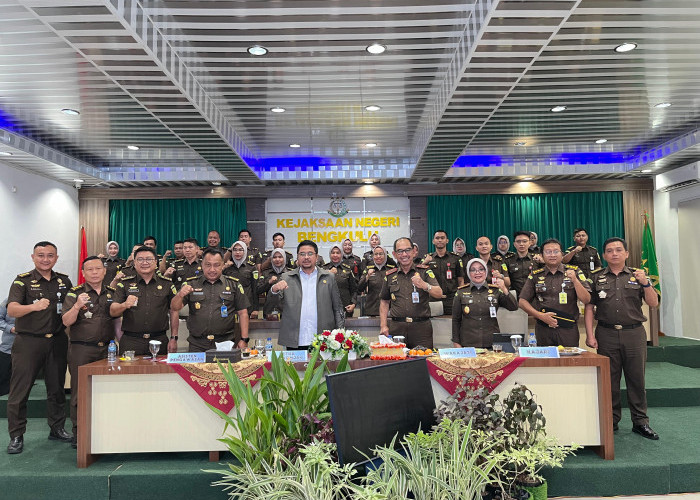 Kejari Bengkulu Masuk 10 Besar Kejari Tipe A Terbaik Nasional Komjak Award 2025