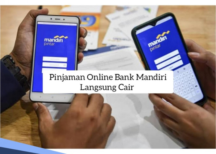 Pinjaman Online Bank Mandiri Langsung Cair, Dapatkan Dana Tunai Rp 10 Juta Tidak Pakai Aset Jaminan 