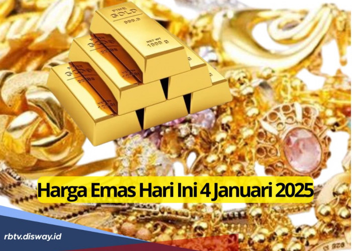 Ayo Cek, Ini Harga Emas Hari Ini 4 Januari 2025