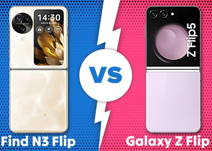 Perbandingan Layar dan Kamera Samsung Galaxy Z Flip5 VS Oppo Find N3 Flip 