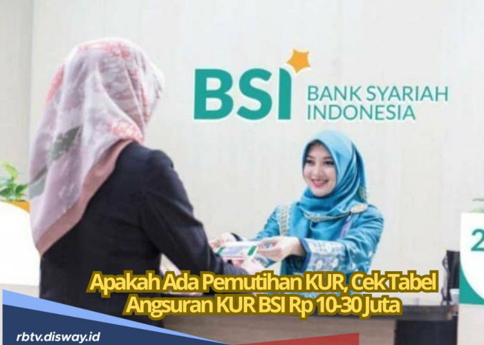 Apakah Ada Pemutihan KUR? Coba Cek Jawaban dan Tabel Angsuran KUR BSI Rp10 dan Rp30 Juta di Sini