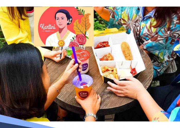 Buruan Serbu, Ini Daftar Makanan dan Minuman Promo di Hari Kartini 2025, Perut Kenyang Hati Senang