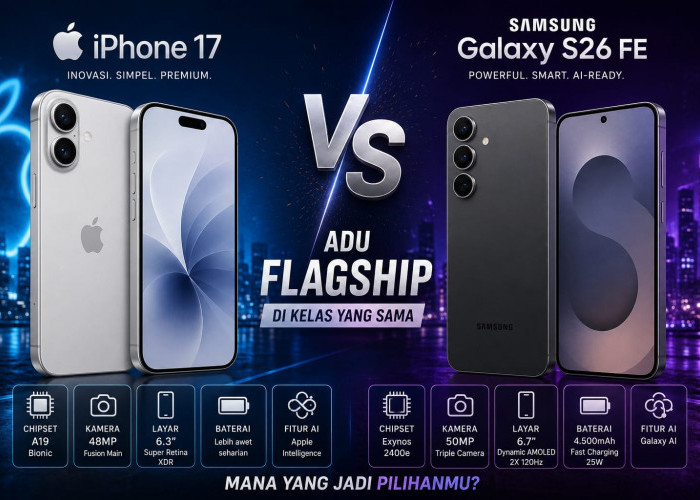 iPhone 17 vs Samsung Galaxy S26, Adu Flangship di Kelas yang Sama