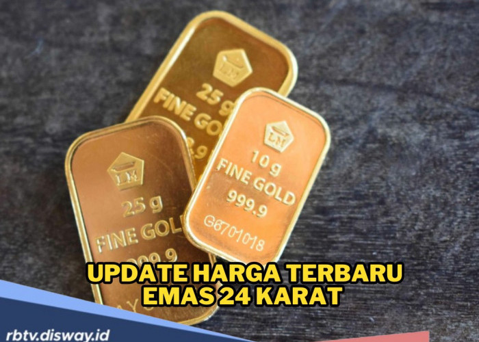 Cek Daftar Lengkap Harga Emas 24 Karat Hari Ini Sabtu 10 Mei 2025, Antam, UBS dan Galeri 24 Turun Tajam!