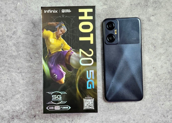 Infinix Hot 20 5G, HP Menarik yang Bawa Performa Mumpuni, Berapa Harga?