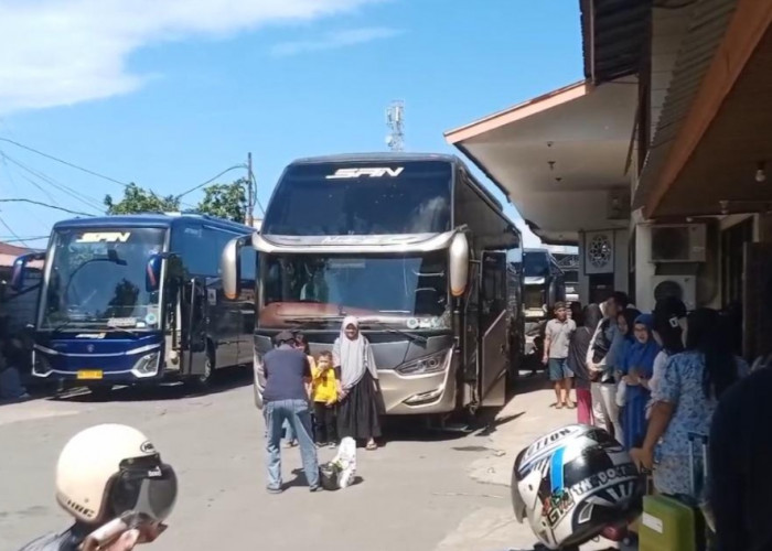 Libur Nataru 2024/2025, Penjualan Tiket Bus PO SAN Bengkulu Naik Drastis