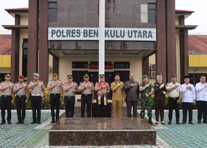 Kapolda Bengkulu Tekankan Disiplin dan Respons Cepat Personel Polres Bengkulu Utara