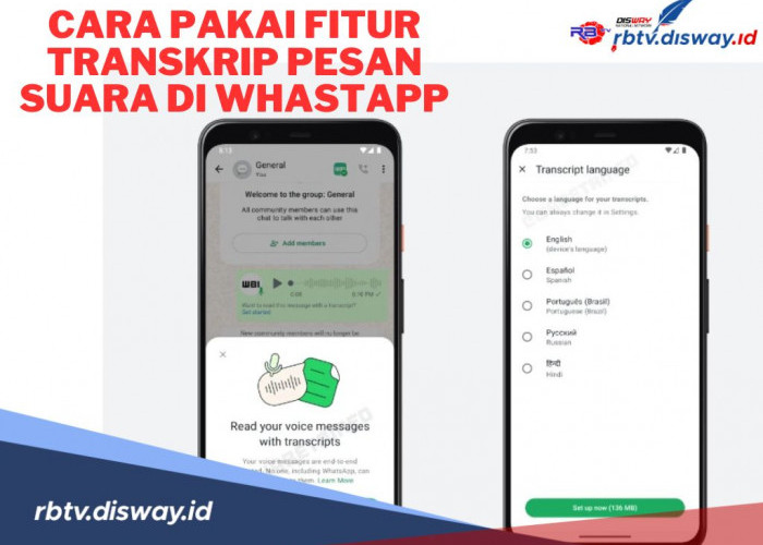 Asyik! Kini WhatsApp Bisa Transkrip Pesan Suara, Begini Cara Menggunakannya