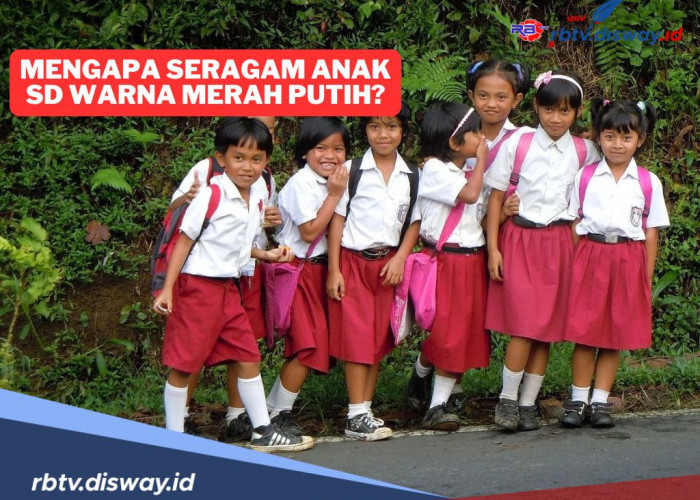 Mengapa Seragam Anak SD Berwarna Merah Putih? Ternyata Ini Sejarah Awal Mulanya