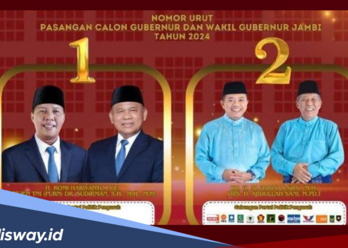 Pemilihan Gubernur Jambi Siapa yang Menang? Ini Hasil Perhitungan Suara Sementara