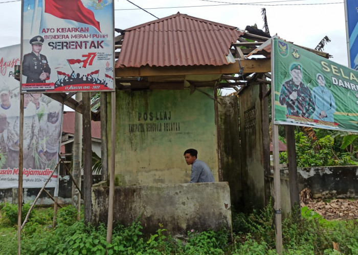 Nyaris Ambruk, Pos LLAJ Kurawan Tidak Terdaftar Sebagai Aset Pemkab Bengkulu Selatan