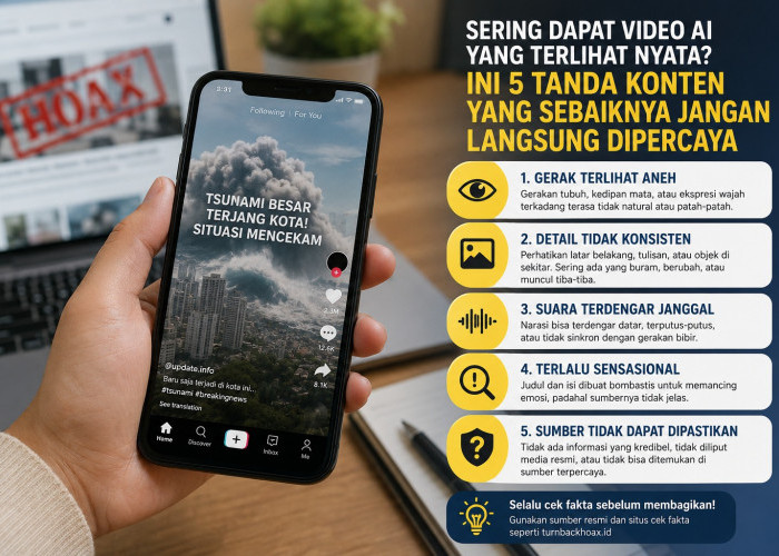 Sering Dapat Video AI yang Terlihat Nyata? Ini 5 Tanda Konten yang Patut Dicurigai