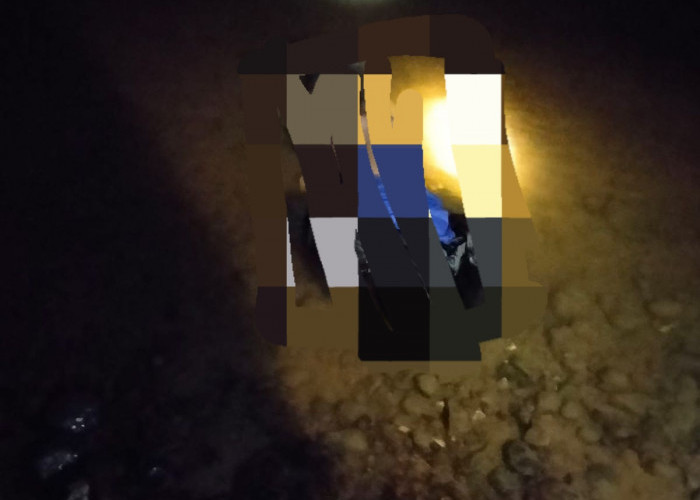 Mayat Pria Mengapung di Sungai Desa Talang Donok Lebong