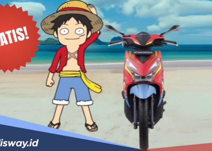 Mudah, Begini Cara Dapat Honda Beat One Piece, Gratis!