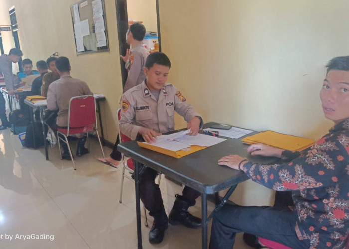 Usai Lebaran, Berkas 104 Casis Polri di Polres Seluma Diverifikasi