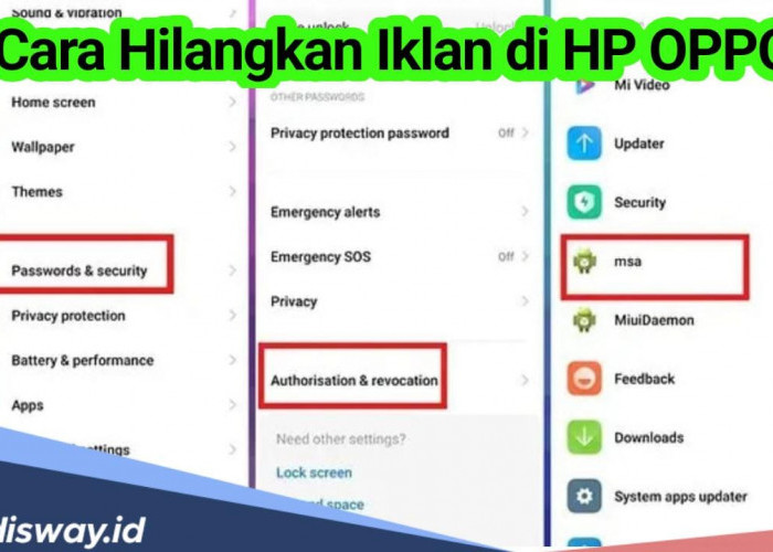 Tidak Perlu Tambahan Aplikasi, Begini Cara Hilangkan Iklan di HP OPPO