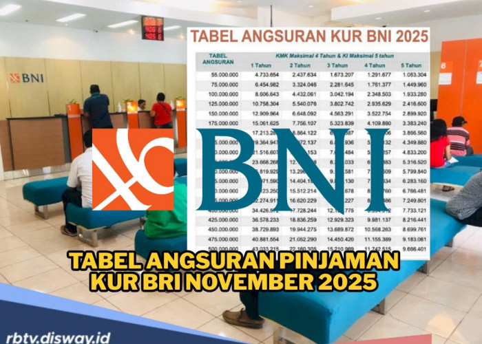 Tidak Perlu Takut Didatangi DC, Ini Angsuran Murah Pinjaman KUR BNI Rp 500 Juta November 2025