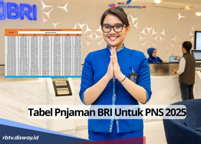 Tabel Pinjaman BRI untuk PNS Tahun 2025, Plafon Rp 100 Juta, Apa saja Syaratnya?