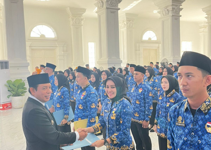 1.414 PPPK Tahap I Pemkot Dilantik dan Terima SK, Walikota Bengkulu: yang Didapatkan Akan Sama dengan PNS