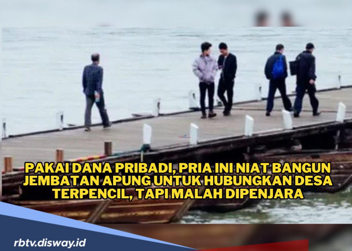 Pria Ini Bangun Jembatan Pakai Dana Pribadi, Niat Baiknya Malah Jadi Bumerang