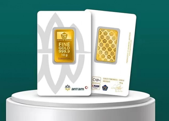 Harga Emas Antam di Pegadaian Berkilau di Akhir Pekan, Tembus Segini per Gram 
