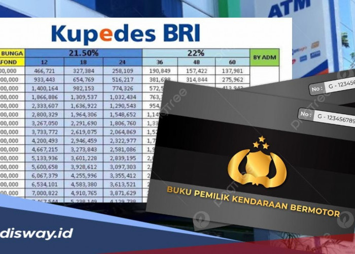 Simak, Ini Tabel Angsuran Kupedes BRI Pinjaman Rp 3-15 Juta dengan Jaminan BKPB Motor