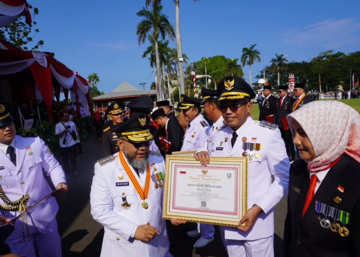 HUT ke-81 RI, Pemkab Kepahiang Raih Peringkat III Penghargaan Penyelenggaraan Pemerintahan Daerah