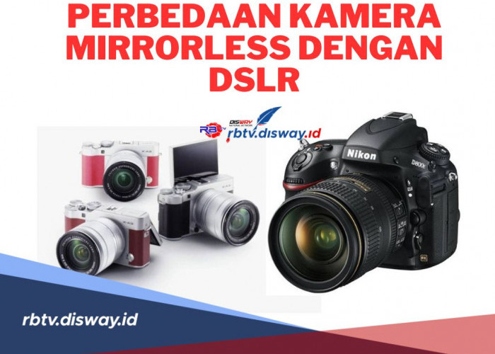  Ini 9 Perbedaan Kamera Mirrorless dengan DSLR, Mana yang Paling Oke?