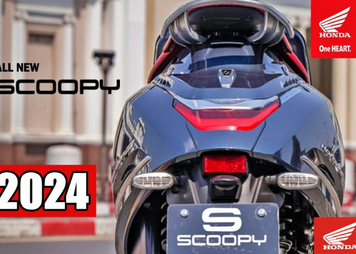  Tampilan dan Desain Memikat All New Honda Scoopy 2024, Fiturnya Cocok Buat Kaum Hawa
