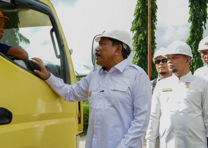 Harga Sawit Turun, Wagub Mian Sidak ke PT.Alno Agro Utama Sumindo Oil Mill 