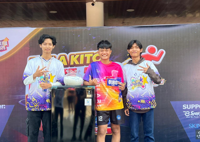 Kemeriahan Fun Run Pilkita Himikom UNIB di Bencoolen Mall Pantai Panjang