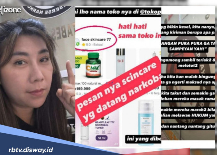 Waduh! Wanita Ini Beli Skincare di Olshop tapi yang Datang Malah Narkoba, Berujung Digerebek Polisi