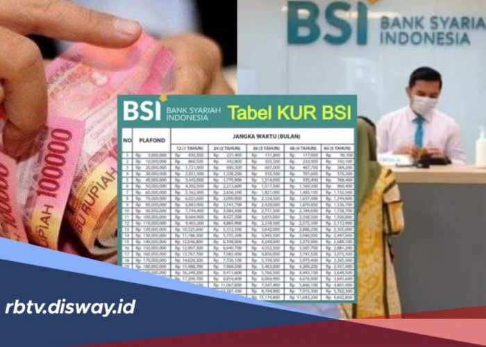 Terbaru, Ini Tabel Angsuran Pinjaman KUR BSI Rp 50-100 Juta, Ini Syarat Pengajuan Bisa Cair 