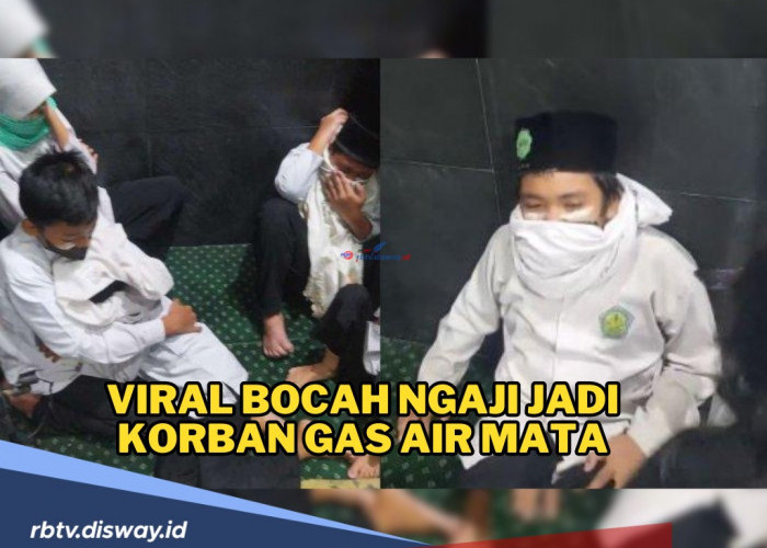 Sedang Asyik Ngaji, Bocah Ini Malah Jadi Korban Gas Air Mata saat Demo Mahasiswa