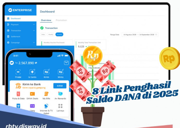 Aman dan Terpercaya, Ini 8 Link Penghasil Saldo DANA di 2025, Gratis dan Langsung Cair ke E-Wallet