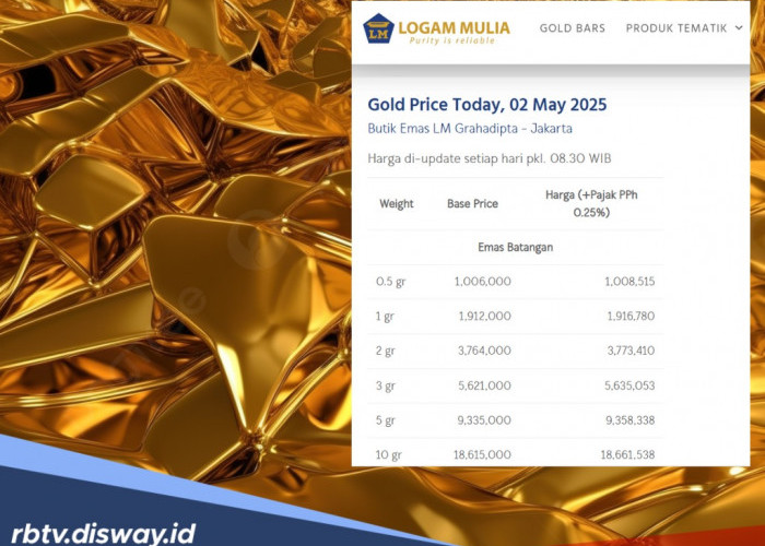 Harga Logam Mulia Antam Hari Makin Murah, Jadi Segini