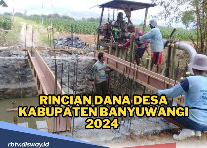 Dari APBN, Berikut Rincian Dana Desa Kabupaten Banyuwangi 2024 di Setiap Desa