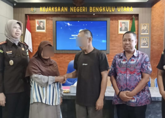 Kejari Bengkulu Utara Wujudkan Keadilan Restoratif, Kasus KDRT Diselesaikan Damai