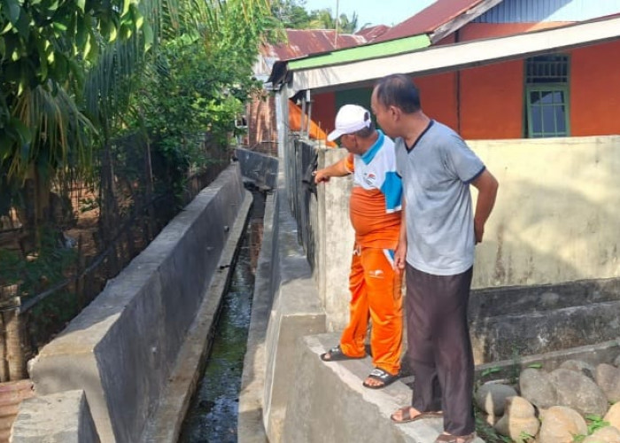 RT 39 Pagar Dewa dan Sekitar Tidak Lagi Banjir, Dinas PUPR Kota Bengkulu Sudah Bangun Drainase
